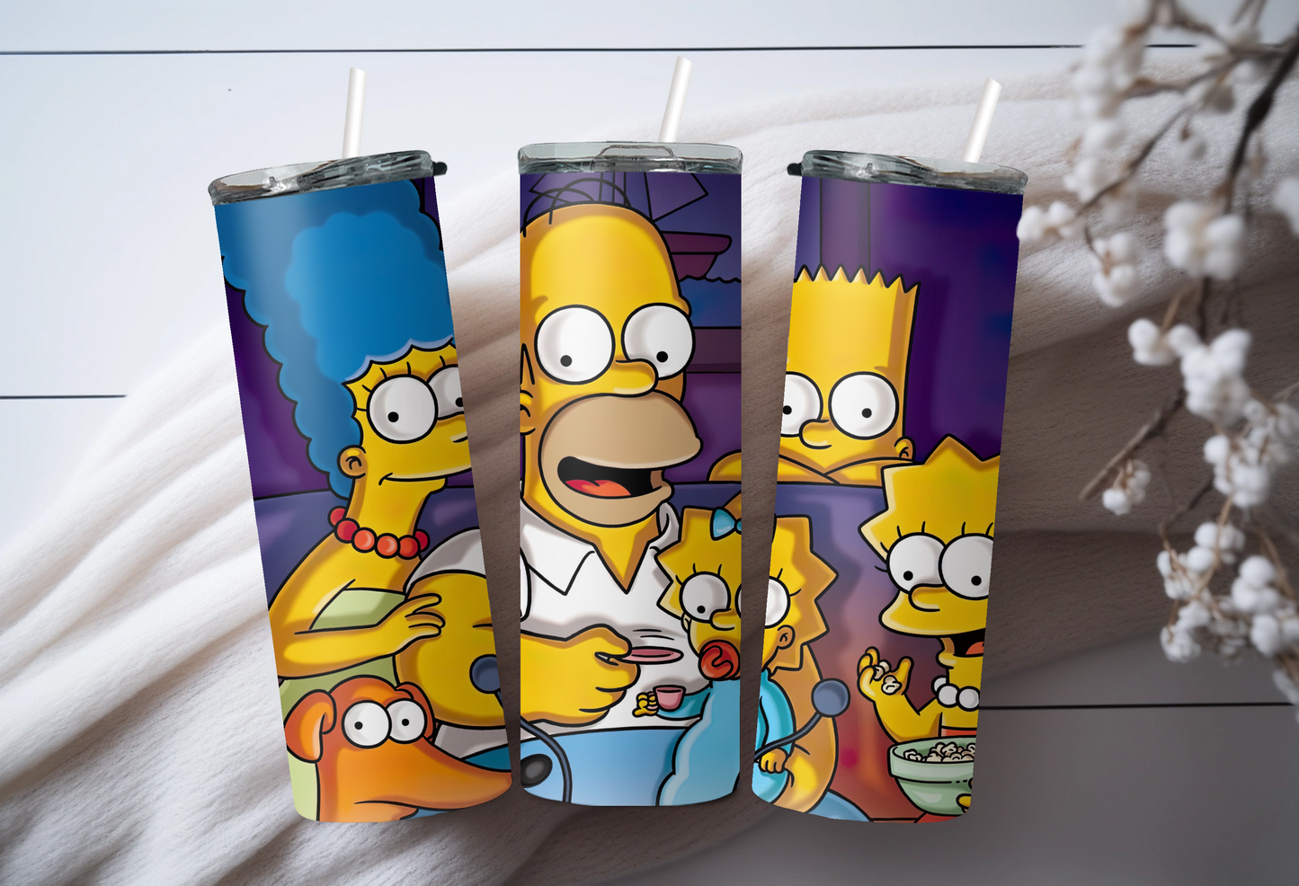 Simpsons Family 20oz Tumbler