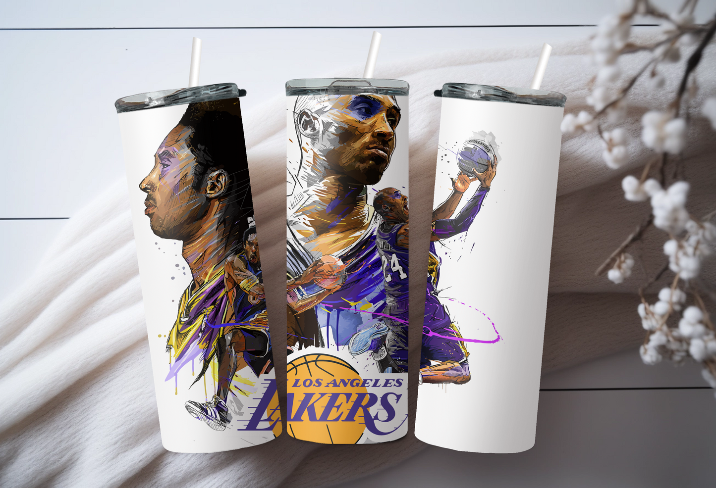 Kobe Collage Tumbler