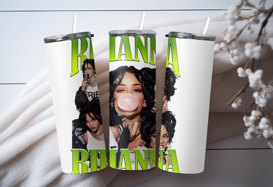 Rihanna Bubble Tumbler