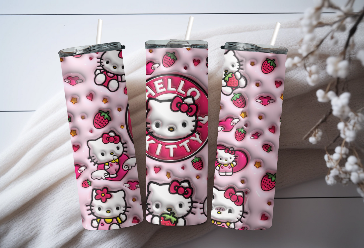 Hello Kitty 3D Tumbler