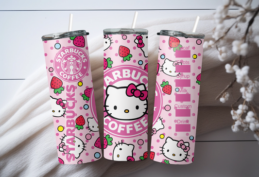 Hello Kitty Starbucks Tumbler