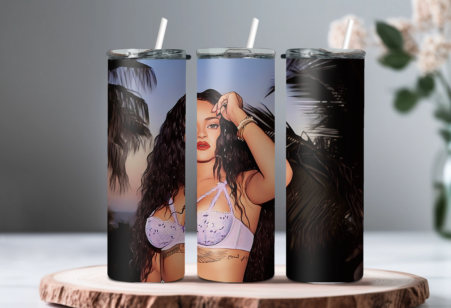 Rihanna Tumbler