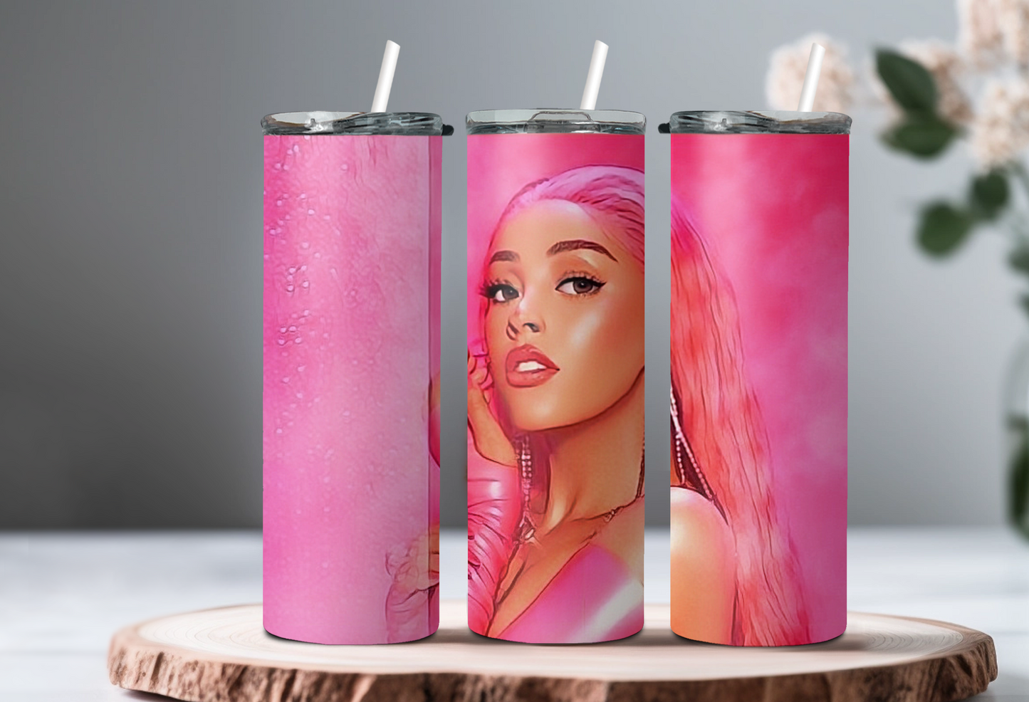 Doja Cat Pink Tumbler