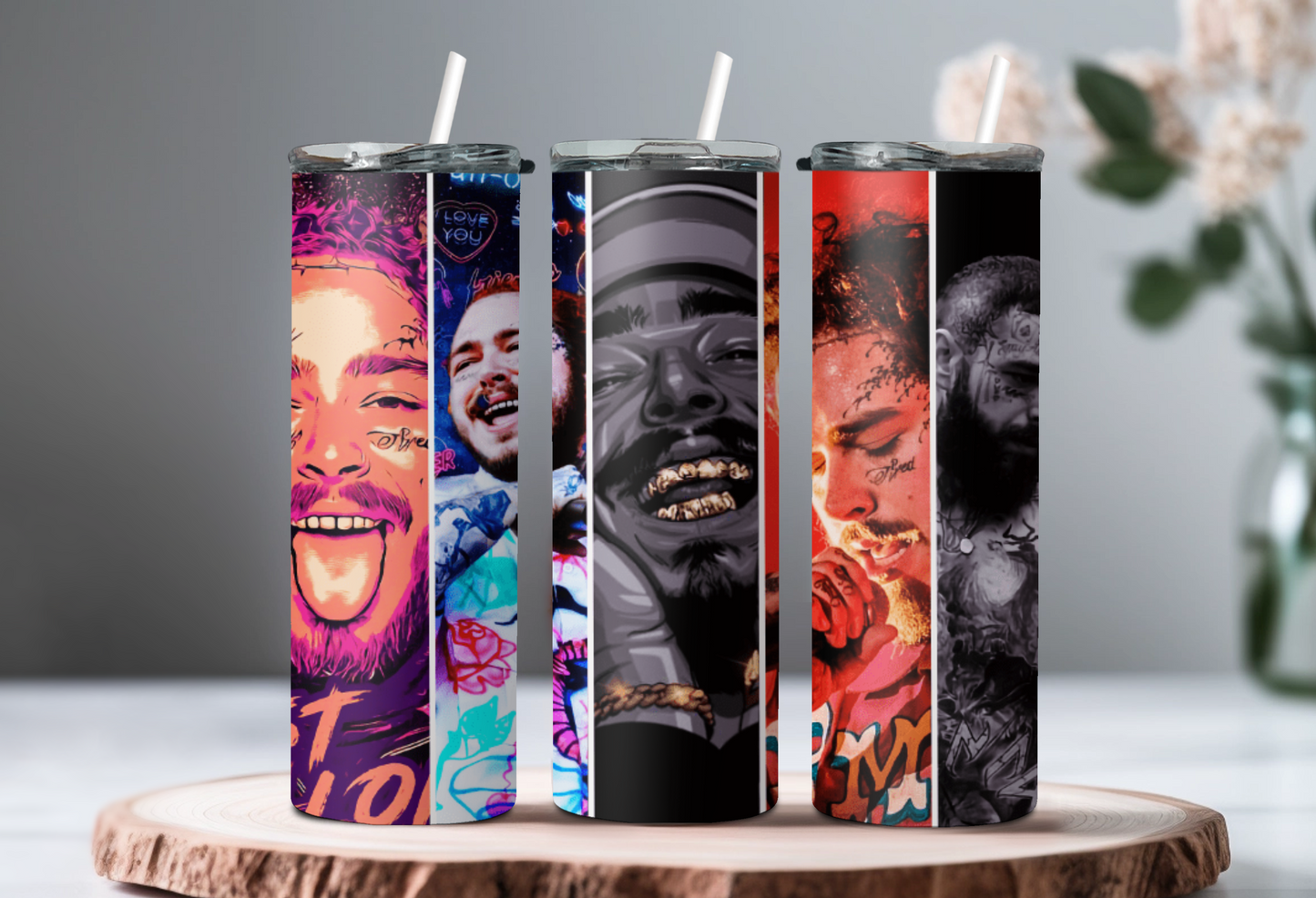 Post Malone Tumbler