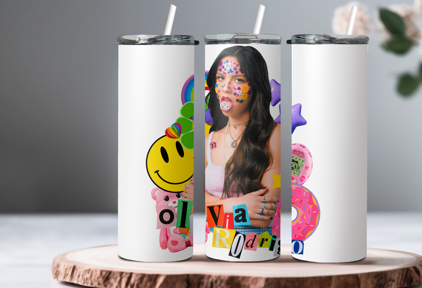 Olivia Rodrigo Portrait Tumbler