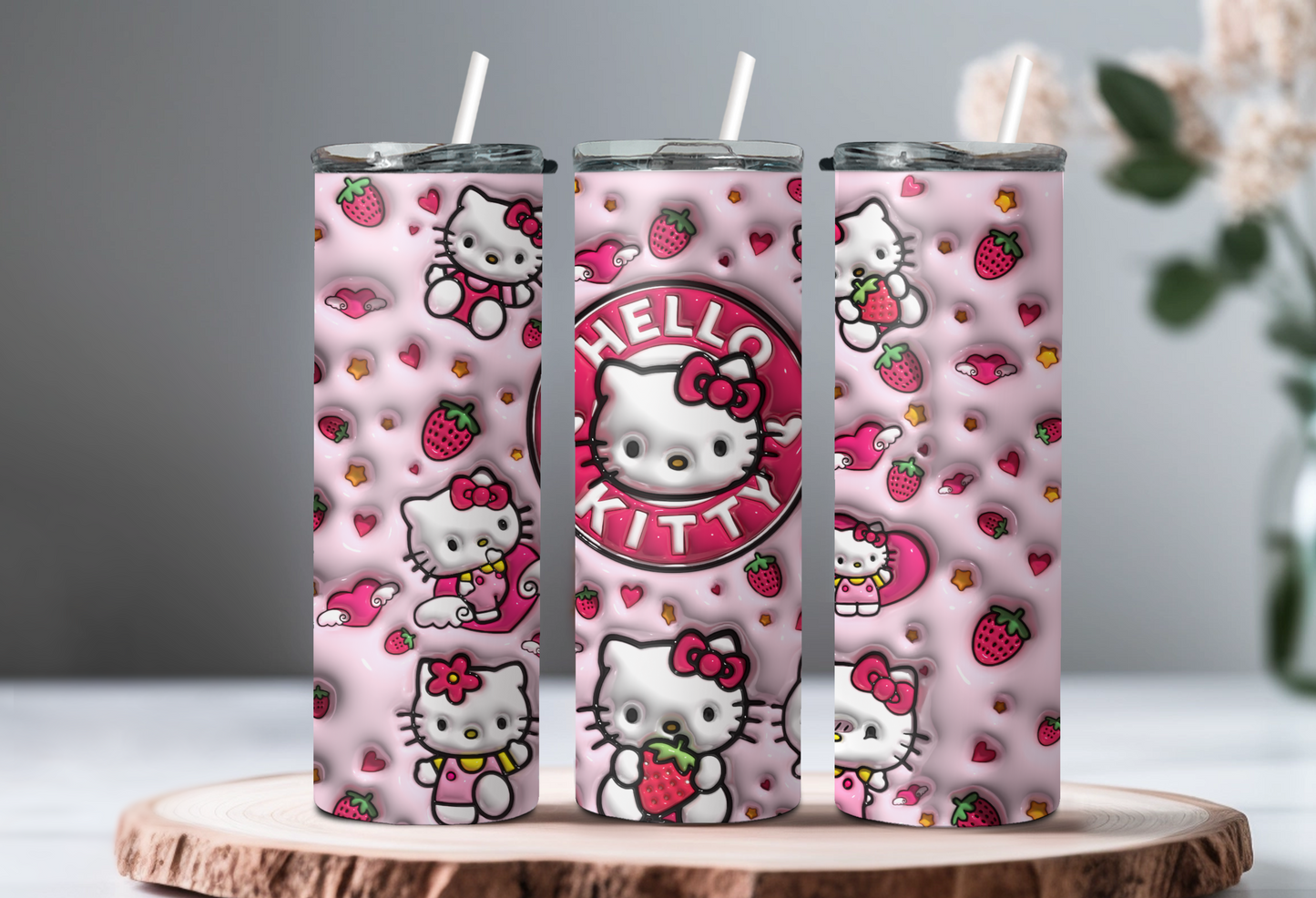 Hello Kitty 3D Tumbler