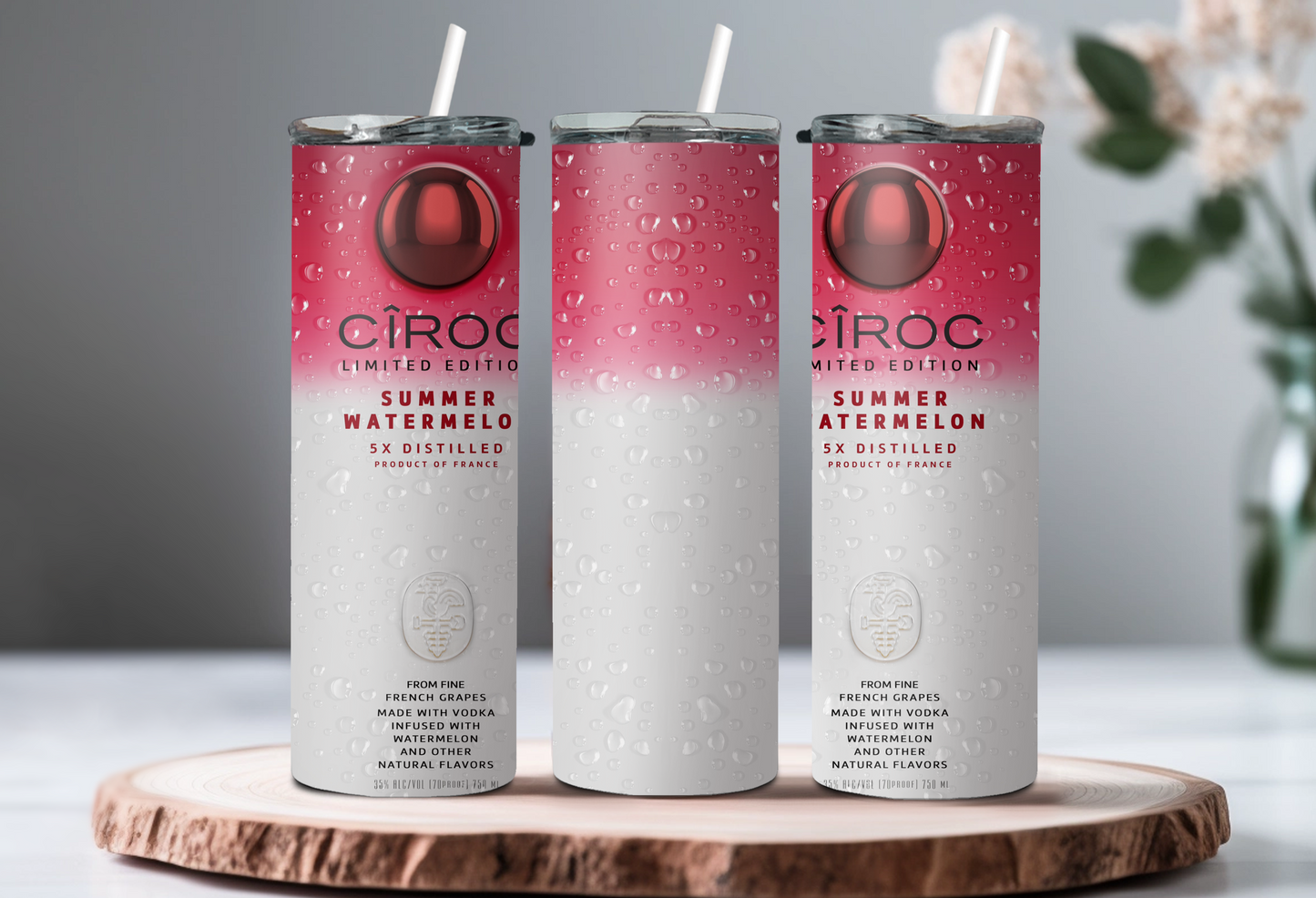 Ciroc Summer Watermelon Vodka Tumbler