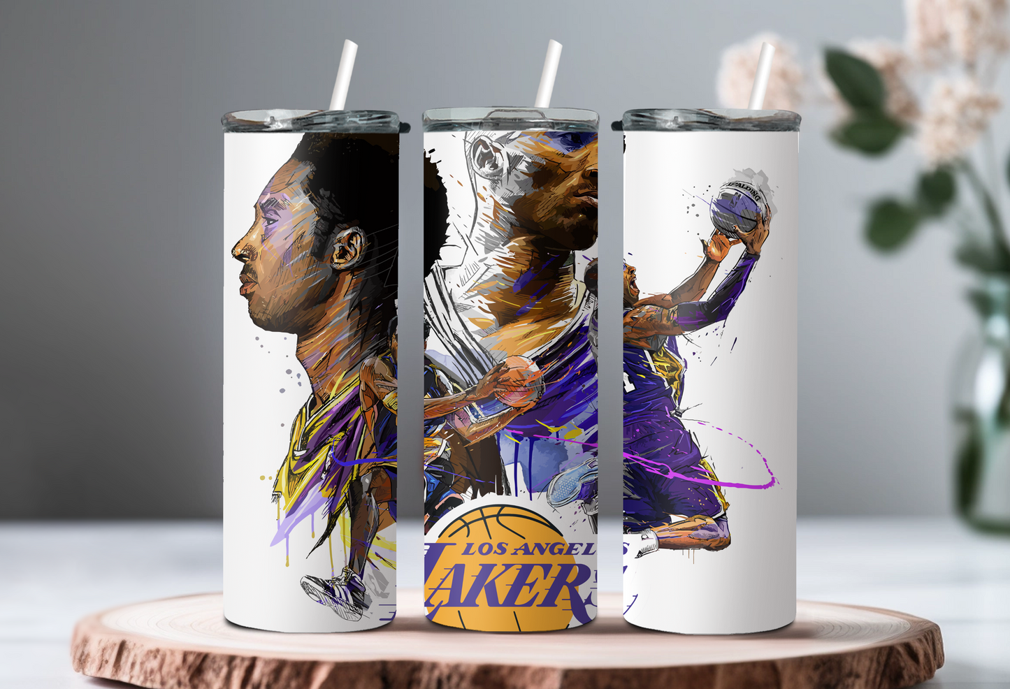 Kobe Collage Tumbler