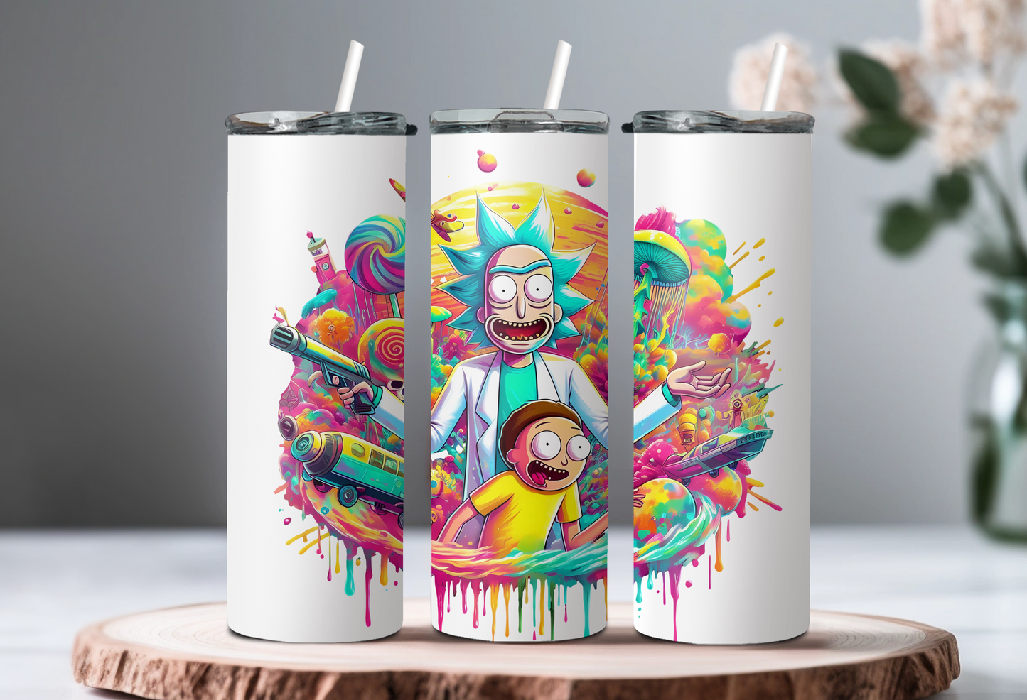 Rick and Morty Adventure Tumbler